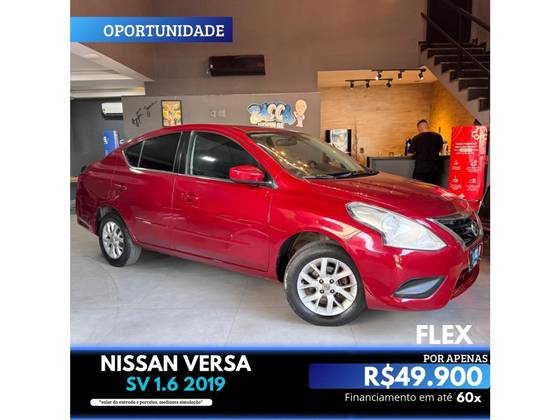 NISSAN VERSA 1.6 16V FLEX SV 4P MANUAL